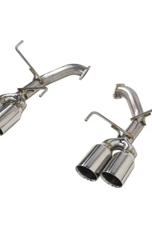 Remark [22-25 WRX] 4in Axleback Exhaust with Stainless Double Wall Tip Handmade