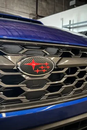 Sticker Fab [15-25 WRX] 3D Carbon Fiber Front and Rear Emblem Overlays Price Drop