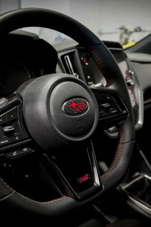 Flash Sale Sticker Fab [22-25 WRX] Printed Series Steering Wheel Emblem Overlay -