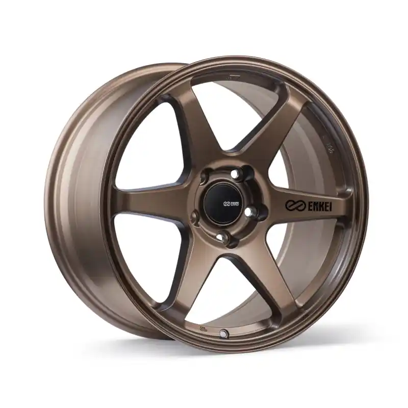 While Supplies Last Enkei T6R 18x9.5 38mm Offset 5x114.3 Bolt Pattern 72.6 Bore Matte Bron