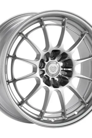 Genuine Enkei NT03+M 18x8.5 +38mm 5x114.3 72.6 - Silver Paint | 3658856538SP