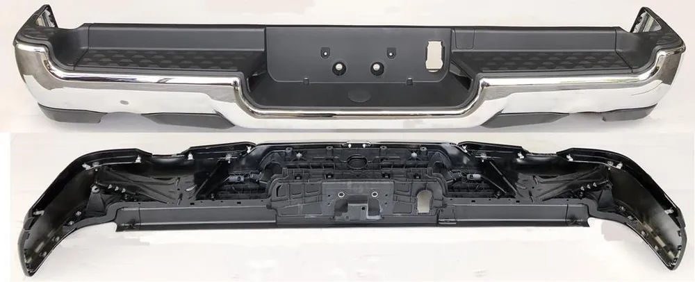 Rear bumper assembly 2019 - 2024 RAM 1500 CH1103145 68404443AB-PFM - REGULAR Affordable