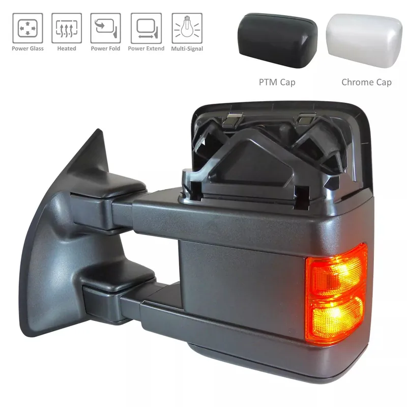 Left Side Mirror outside rear view 2010 - 2016 FORD F-250 SUPER DUTY FO1320491 9C3Z17683LA - REGULAR Wholesale