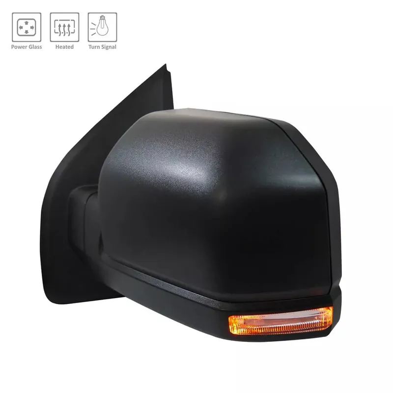 Left Side Mirror outside rear view 2018 - 2020 FORD F-150 FO1320556 JL3Z17683CA - REGULAR Certified