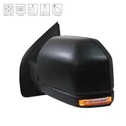 Left Side Mirror outside rear view 2017 - 2020 FORD F-150 FO1320557 JL3Z17683DA - REGULAR Top Rated