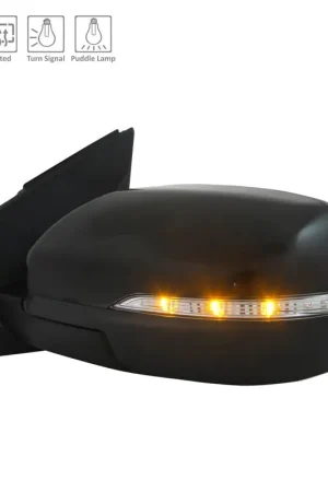 Left Side Mirror outside rear view 2015 - 2018 FORD EDGE  FO1320562 FT4Z17683DA-PFM - REGULAR Free Delivery