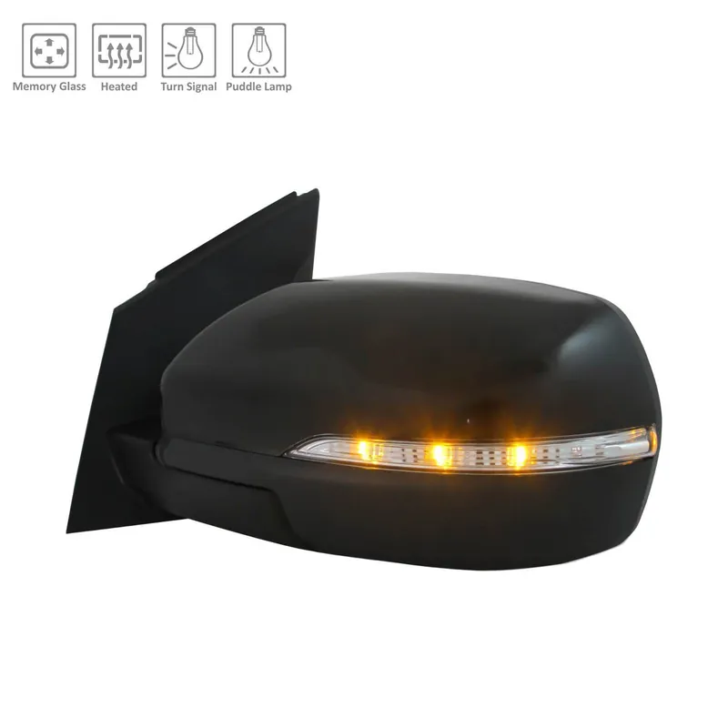 Left Side Mirror outside rear view 2015 - 2018 FORD EDGE FO1320562 FT4Z17683DA-PFM - REGULAR Free Delivery