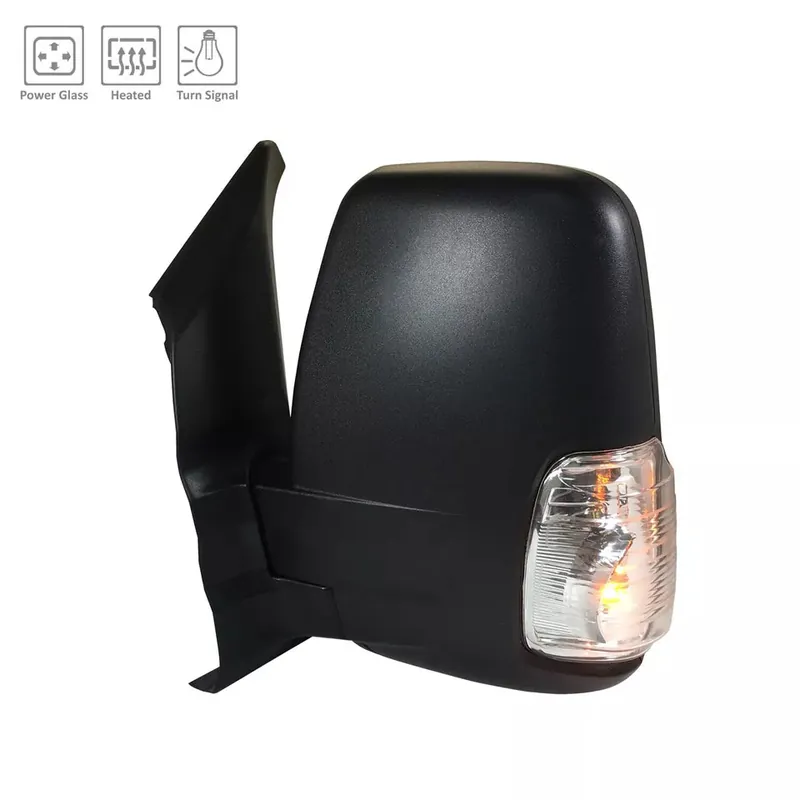 Best Price Left Side Mirror outside rear view 2020 - 2022 FORD TRANSIT-150 FO1320650 LK4Z17683CB - REGULAR