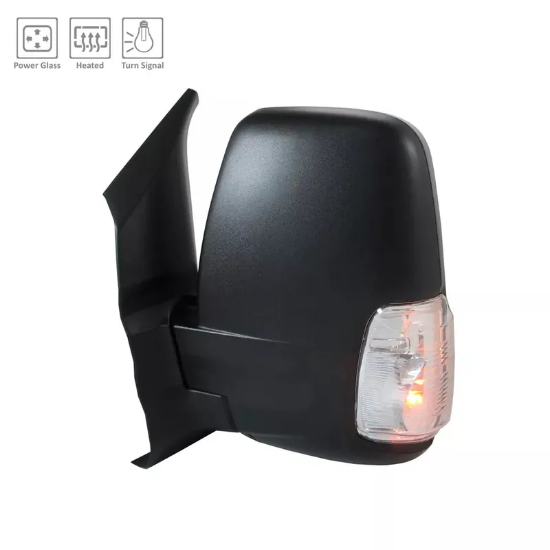Left Side Mirror outside rear view 2020 - 2021 FORD TRANSIT-150 FO1320653 LK4Z17683CA - REGULAR Handmade