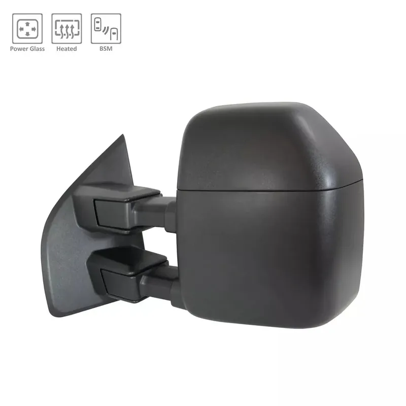 Left Side Mirror outside rear view 2021 - 2022 FORD F-250 SUPER DUTY FO1320721 MC3Z17683XA - REGULAR Certified
