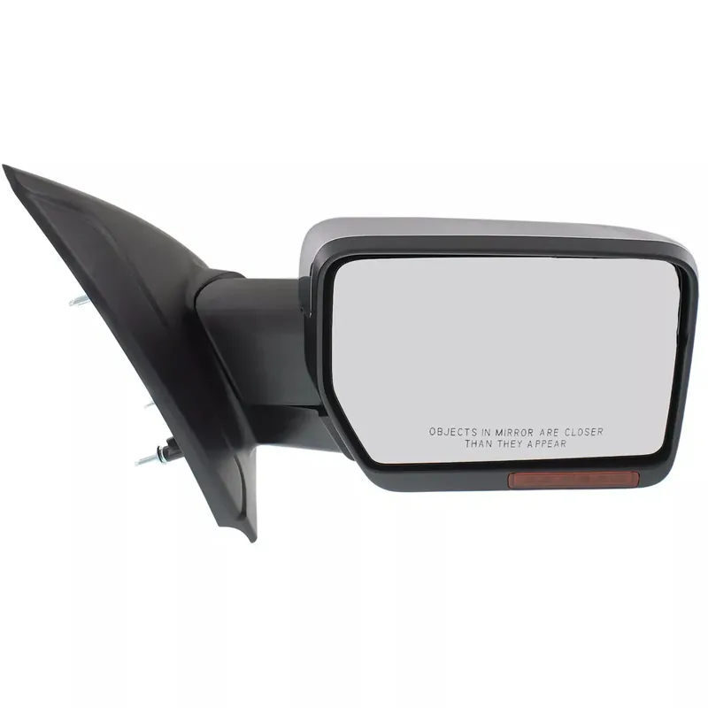 Right Side Mirror outside rear view 2011 - 2014 FORD F-150 FO1321412 BL3Z17682EA - REGULAR Worldwide Shipping