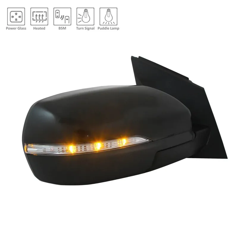 Right Side Mirror outside rear view 2015 - 2018 FORD EDGE FO1321561 FT4Z17682FC-PFM - REGULAR Top Rated