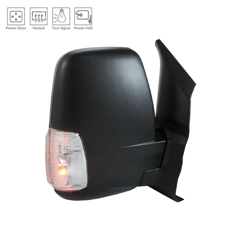 Right Side Mirror outside rear view 2018 - 2019 FORD TRANSIT-150 FO1321602 JK4Z17682AB - REGULAR Crafted