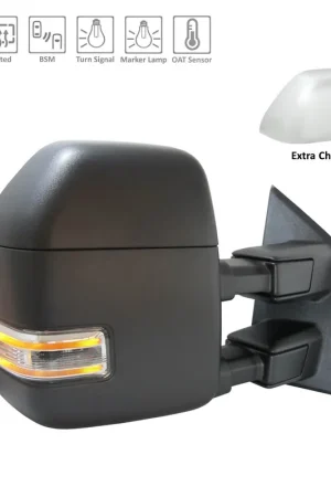 Right Side Mirror outside rear view 2017 - 2019 FORD F-250 SUPER DUTY FO1321609 HC3Z17682FA-PFM - REGULAR Today Only