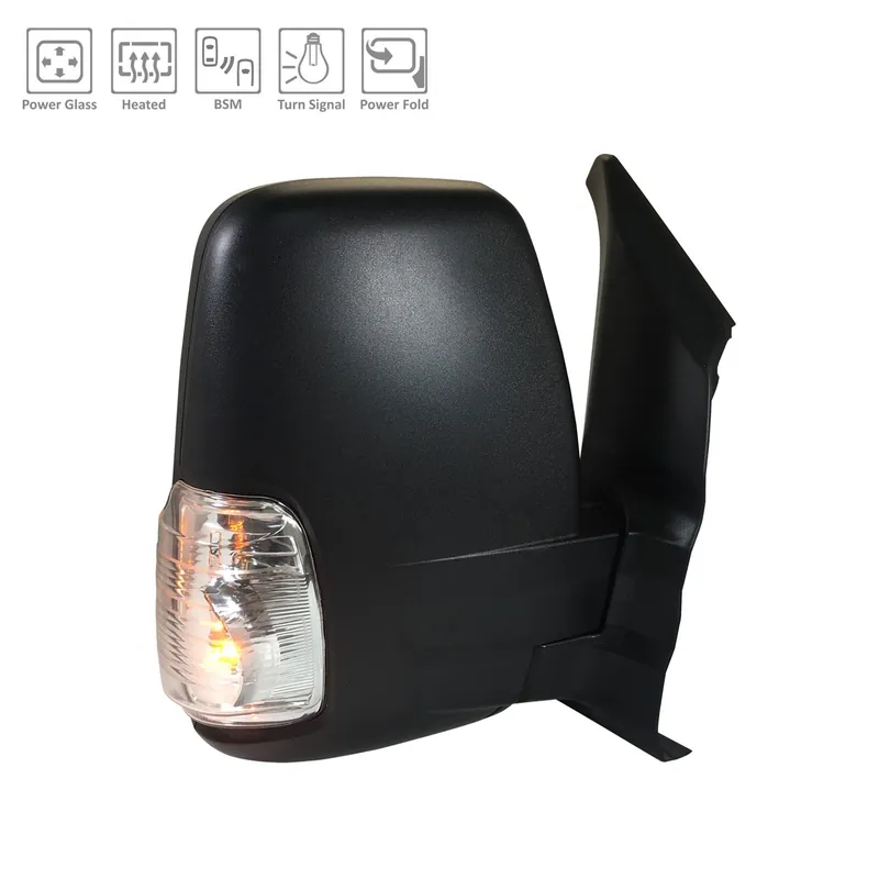 Best Price Right Side Mirror outside rear view 2020 - 2021 FORD TRANSIT-150 FO1321651 LK4Z17682BA - REGULAR