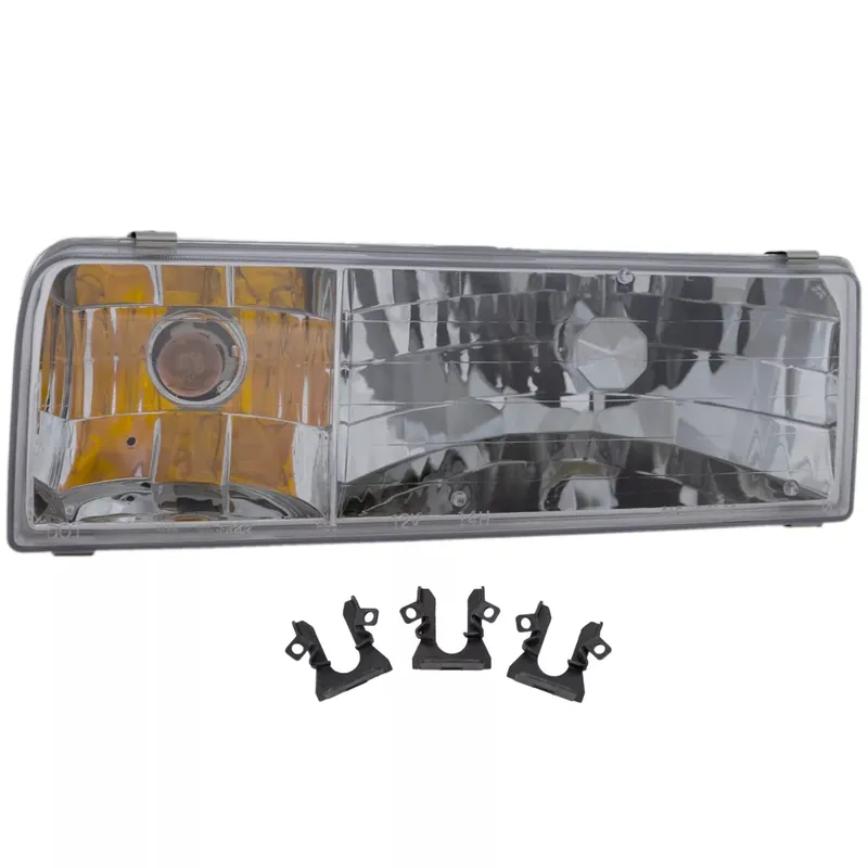 Instant Buy Left Side Headlamp assy composite 1995 - 1997 LINCOLN TOWN CAR FO2502141 F5VY13008B - REGULAR