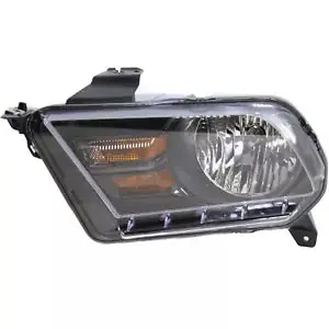Left Side Headlamp assy composite 2010 - 2014 FORD MUSTANG CAPA FO2502276C AR3Z13008D - CAPA Special Discount