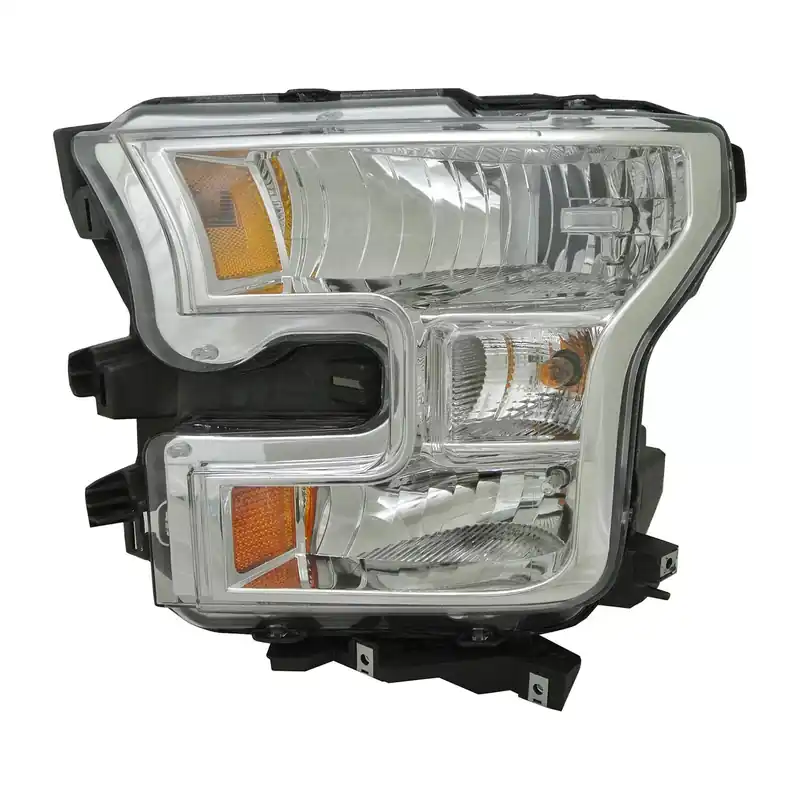 Express Delivery Left Side Headlamp assy composite 2015 - 2017 FORD F-150 CAPA FO2502335C FL3Z13008B - CAPA