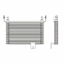 Transmission cooler assembly 1997- 2007 FORD E-150 FO4050106 4C2Z7A095AB - REGULAR Buy Direct