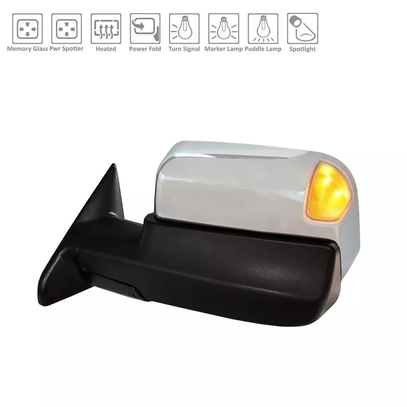Place Order Left Side Mirror outside rear view 2019 - 2020 RAM 2500 CH1320488 68374943AD - REGULAR