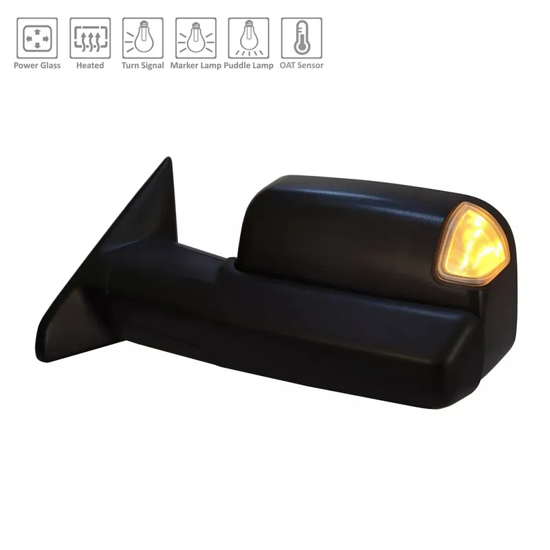 Left Side Mirror outside rear view 2019 - 2020 RAM 3500 CH1320505 68381773AD - REGULAR Sale