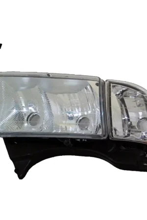 Grab Now Left Side Headlamp assy composite 1999 - 2001 DODGE RAM 1500 CH2502123 55077025AG - REGULAR