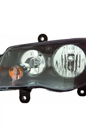 Latest Left Side Headlamp assy composite 2014 - 2016 CHRYSLER TOWN \\u0026 COUNTRY RECONDITIONED CH2502266R 68206501AE - RECONDITIONED