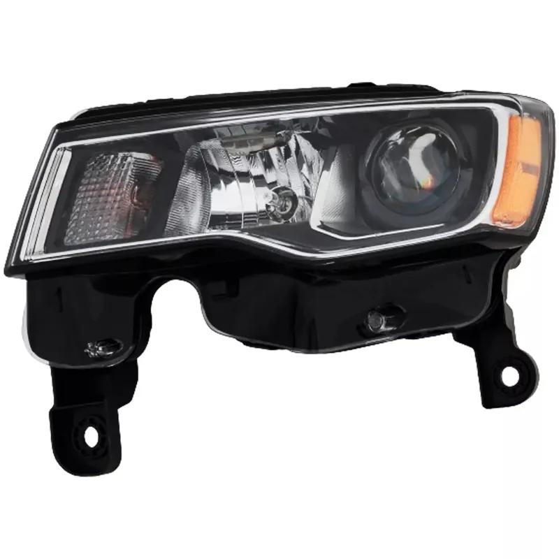 Left Side Headlamp assy composite 2017 - 2021 JEEP GRAND CHEROKEE CAPA CH2502297C 68289235AF - CAPA Direct From Factory