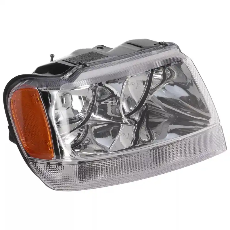 Professional Grade Right Side Headlamp assy composite 2004 - 2004 JEEP GRAND CHEROKEE CAPA CH2503120C 55155552AI - CAPA