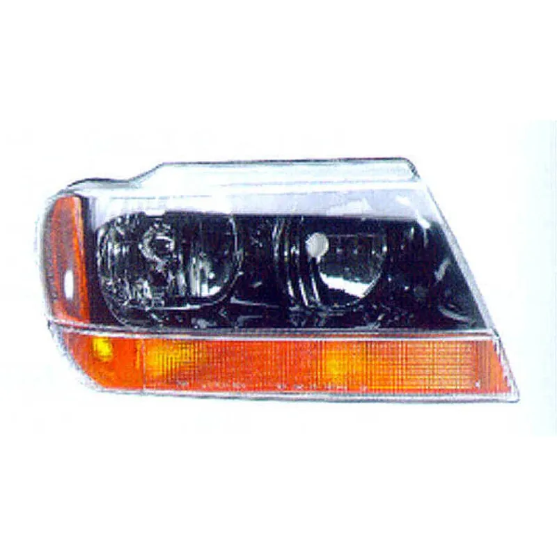 Right Side Headlamp assy composite 1999 - 2004 JEEP GRAND CHEROKEE CH2503121V 5103400AA - REGULAR While Supplies Last