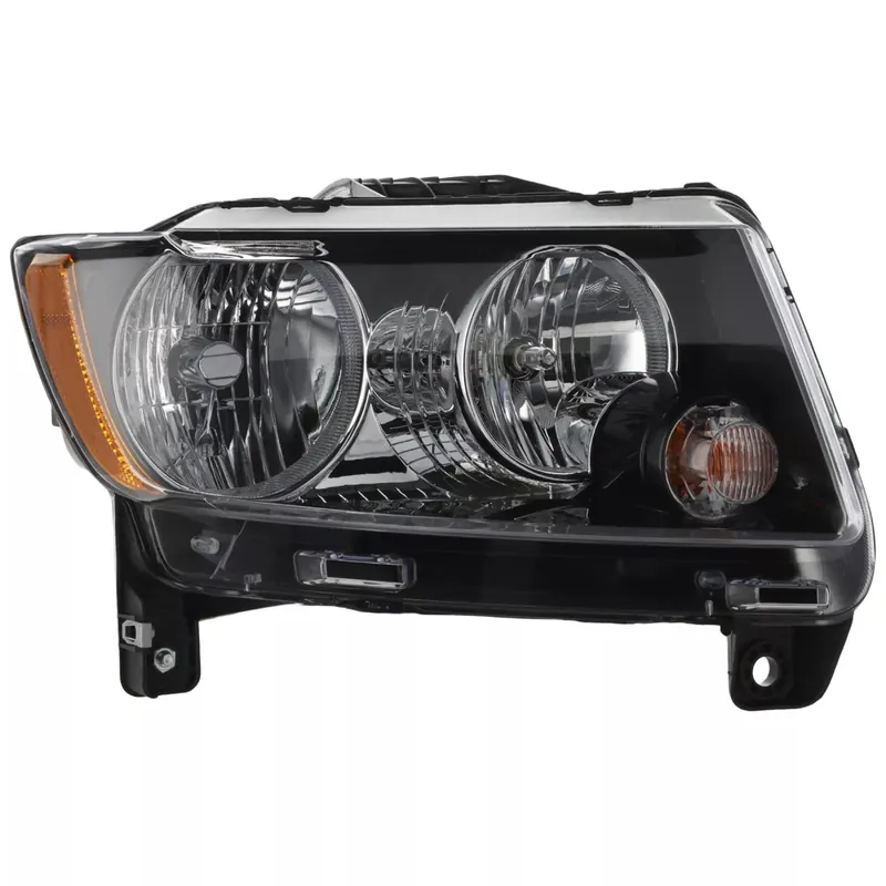 Right Side Headlamp assy composite 2013 - 2017 JEEP COMPASS CAPA CH2503246C 68171214AC - CAPA Fan Favorite