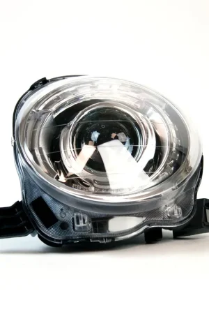 Premium Left Side Headlamp assy composite 2012 - 2018 FIAT 500 RECONDITIONED FI2502100R 5182429AE - RECONDITIONED