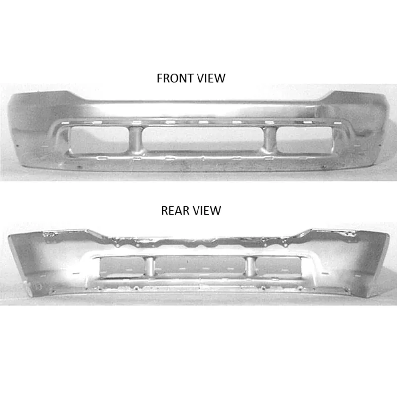 Front bumper face bar 2000 - 2004 FORD EXCURSION CAPA FO1002375DSC 3C3Z17757BA - CAPA Limited Edition