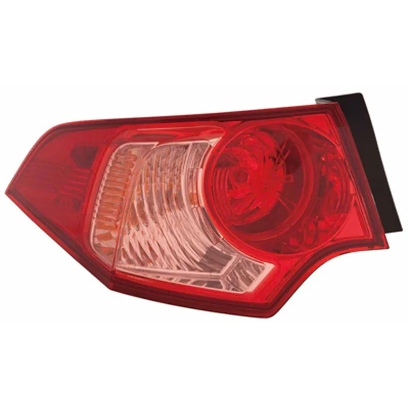 Left Side Taillamp assy outer 2011 - 2014 ACURA TSX CAPA AC2804100C 33550TL0A11 - CAPA Worldwide Shipping