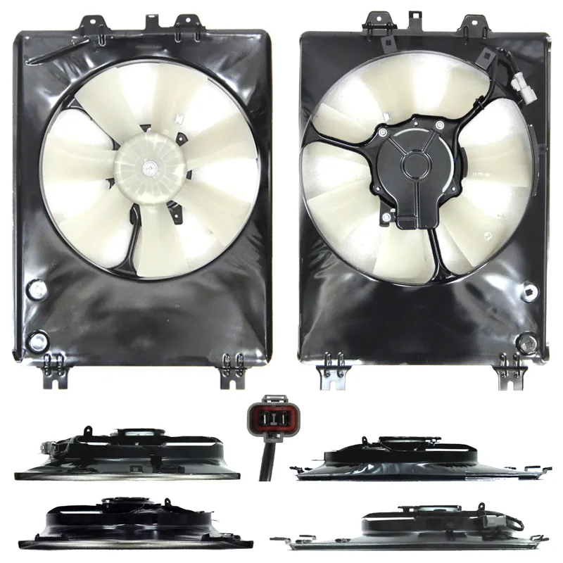 Viral Radiator cooling fan assy 2007 - 2009 ACURA MDX AC3115118 38615RYEA01 - REGULAR