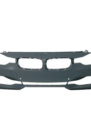 Front bumper cover 2012 - 2015 BMW 328i CAPA BM1000265C 51117293012 - CAPA Express Delivery