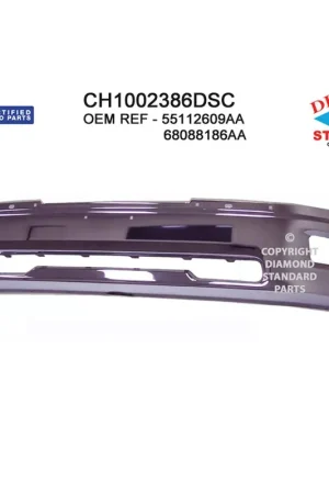 Front bumper face bar 2010 - 2010 DODGE RAM 1500 CAPA CH1002386DSC 68088186AA - CAPA Handmade