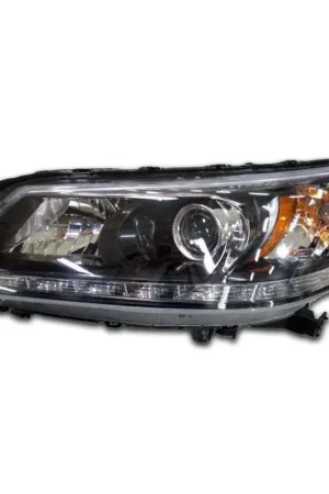 Hassle-Free Returns Left Side Headlamp assy composite 2014 - 2015 HONDA ACCORD RECONDITIONED HO2502156R 33150T2AA21 - RECONDITIONED