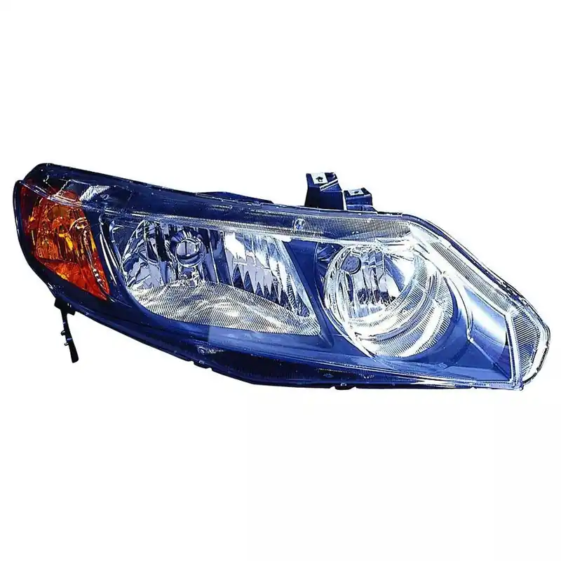 Brand New Right Side Headlamp Lens and Housing 2006 - 2008 HONDA CIVIC CAPA HO2503125C 33101SNAA02 - CAPA