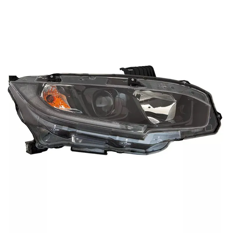 Right Side Headlight Assembly 2019 - 2021 HONDA CIVIC CAPA HO2503192C 33100TBAA31 - CAPA Money Back Guarantee