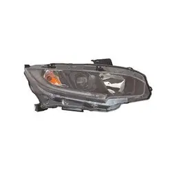 Right Side Headlight Assembly 2018 - 2018 HONDA CIVIC HO2503198 33100TEGA01 - REGULAR Fan Favorite