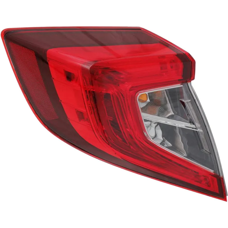 Express Delivery Left Side Taillamp assy outer 2016 - 2021 HONDA CIVIC CAPA HO2804110C 33550TBAA01 - CAPA
