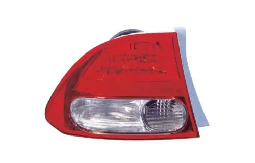 Left Side Taillamp lens\\/housing 2009 - 2011 HONDA CIVIC CAPA HO2818138C 33551SNAA51 - CAPA Money Back Guarantee