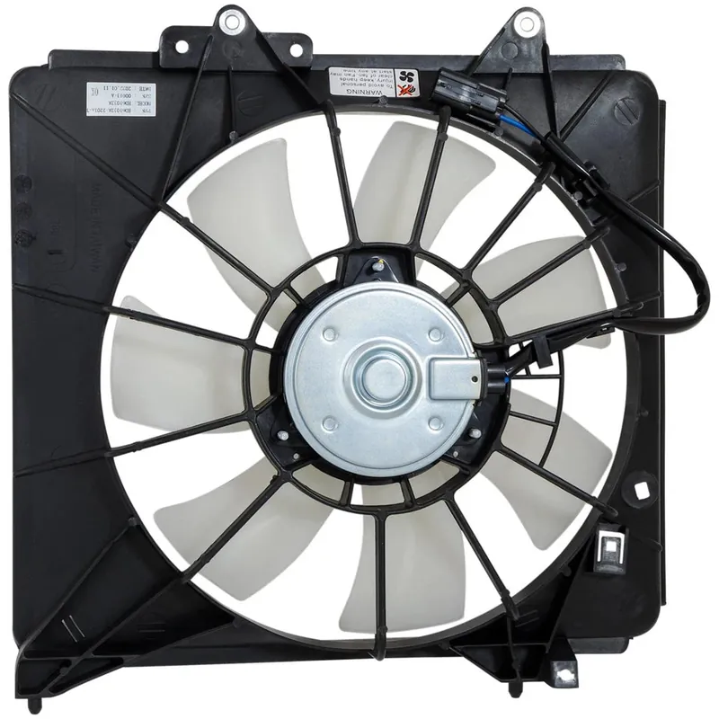 Certified Radiator Fan Assembly Left Side 2009 - 2010 HONDA FIT HO3115150 19030RB0004-PFM - REGULAR