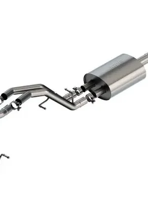 Borla 21-22 Chevrolet Tahoe 5.3L V8 AT 2/4WD Touring Cat-Back Exhaust (Black Chrome) Direct From Factory