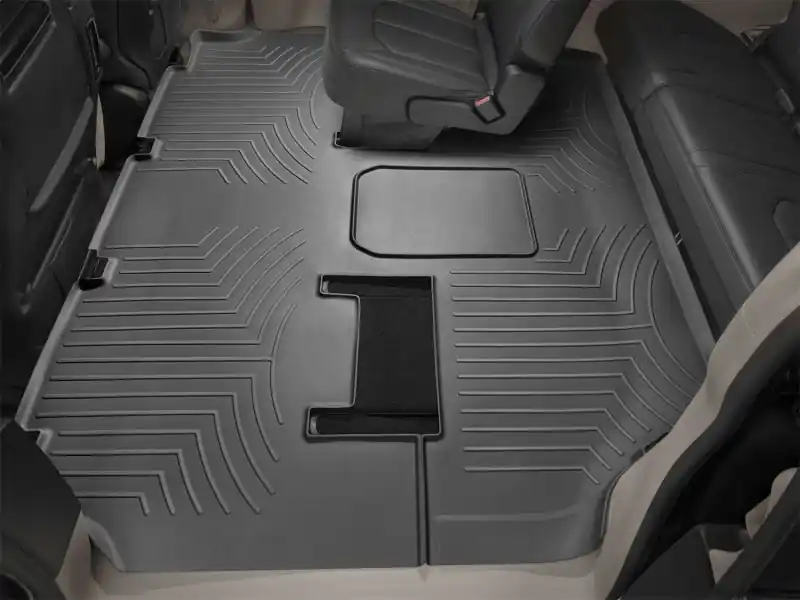 WeatherTech 15-20 Audi A3 (Sedan) / 15-20 S3 (Incl 17-20 RS3) Rear FloorLiner HP - Black (2pc Liner) Genuine