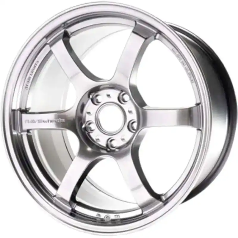 Gram Lights 57DR 17x9.0 +22 5x114.3 Grace Silver Wheel Fresh Stock
