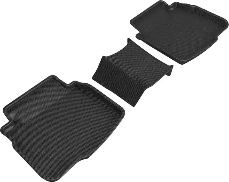 Modern 3D MAXpider Custom Fit Kagu Floor Mat For 20-22 Subaru Legacy / Outback - 2nd Row (Black)