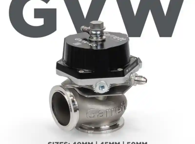 Garrett GVW-40 40mm Wastegate Kit - Black Price Drop