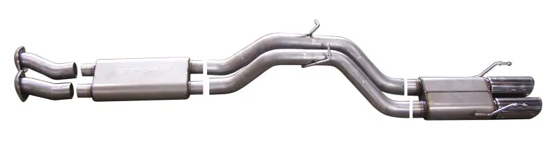 Gibson 06-10 Jeep Grand Cherokee SRT8 6.1L 3in Cat-Back Dual Exhaust - Aluminized Best Choice